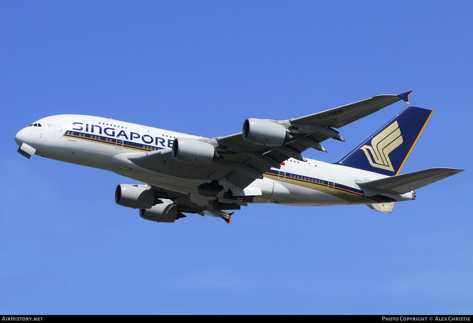 Aircraft Photo of 9V-SKB | Airbus A380-841 | Singapore Airlines | AirHistory.net #210658