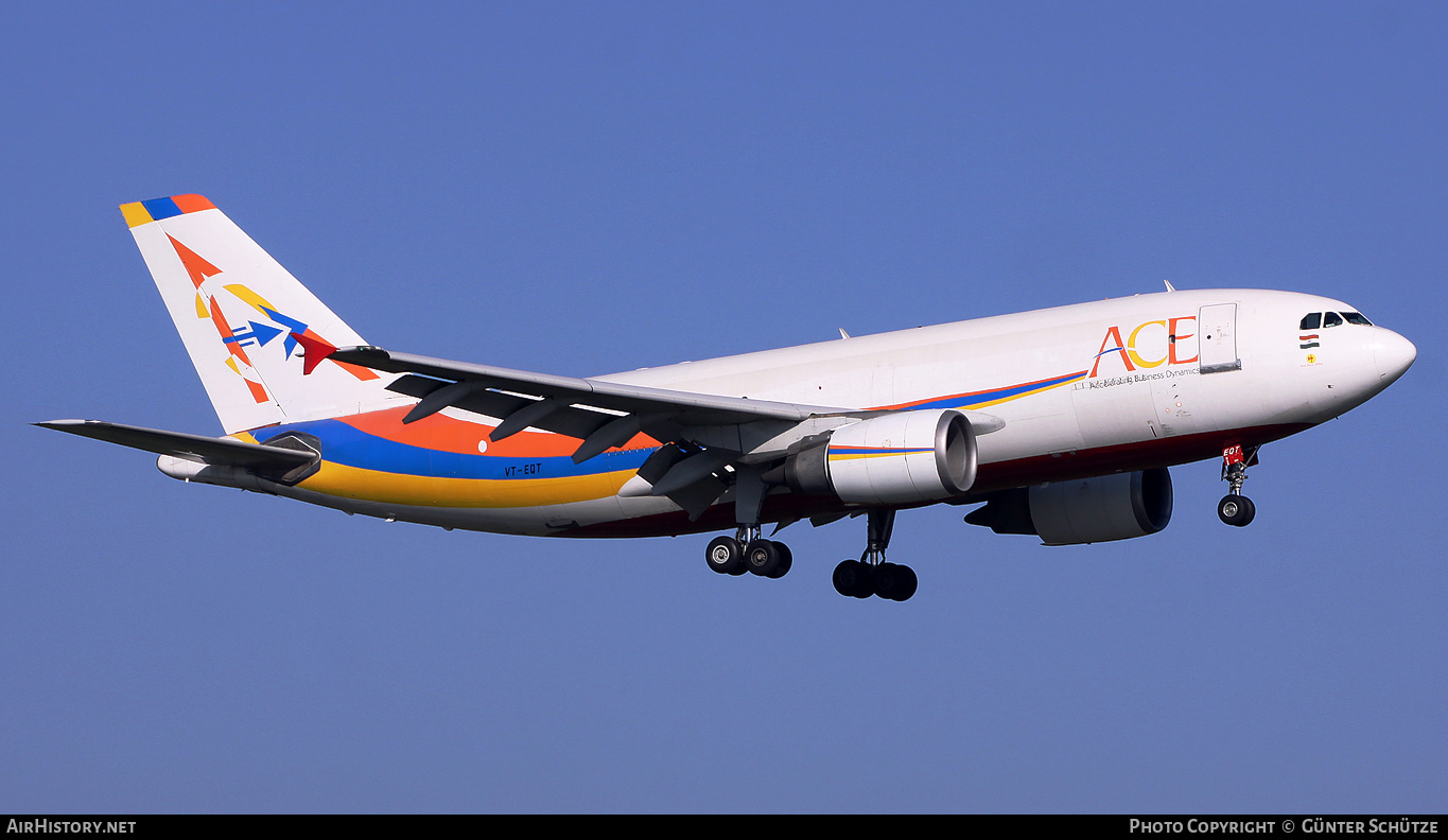 Aircraft Photo of VT EQT Airbus A310 304 ACE Aryan Cargo Express AirHistory 210701
