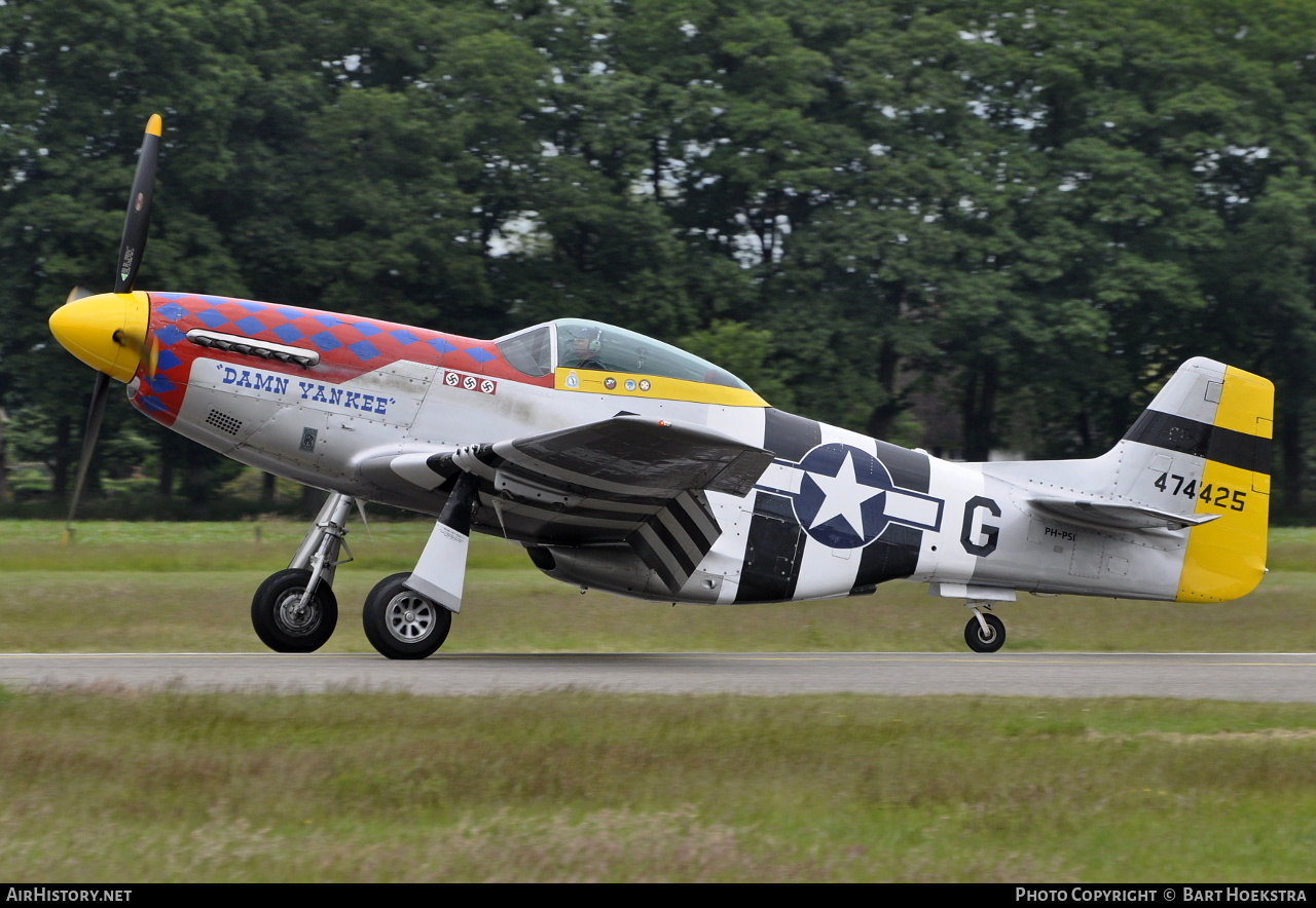 Aircraft Photo of PH-PSI / 474425 | North American P-51D Mustang | USA - Air Force | AirHistory.net #210703