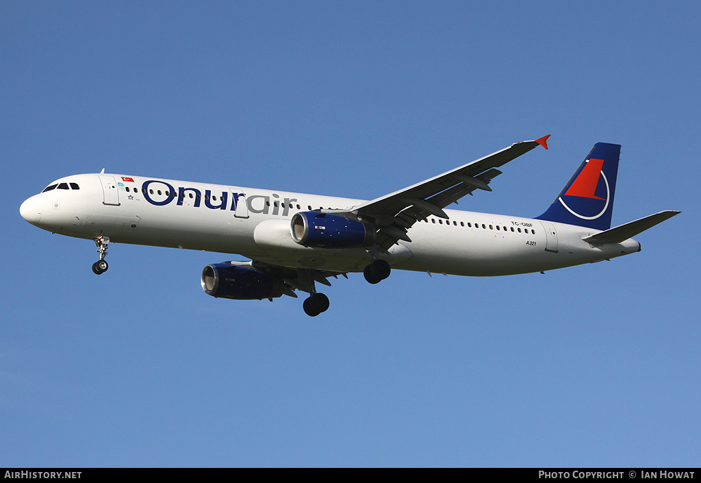Aircraft Photo of TC-OBF | Airbus A321-231 | Onur Air | AirHistory.net #210721