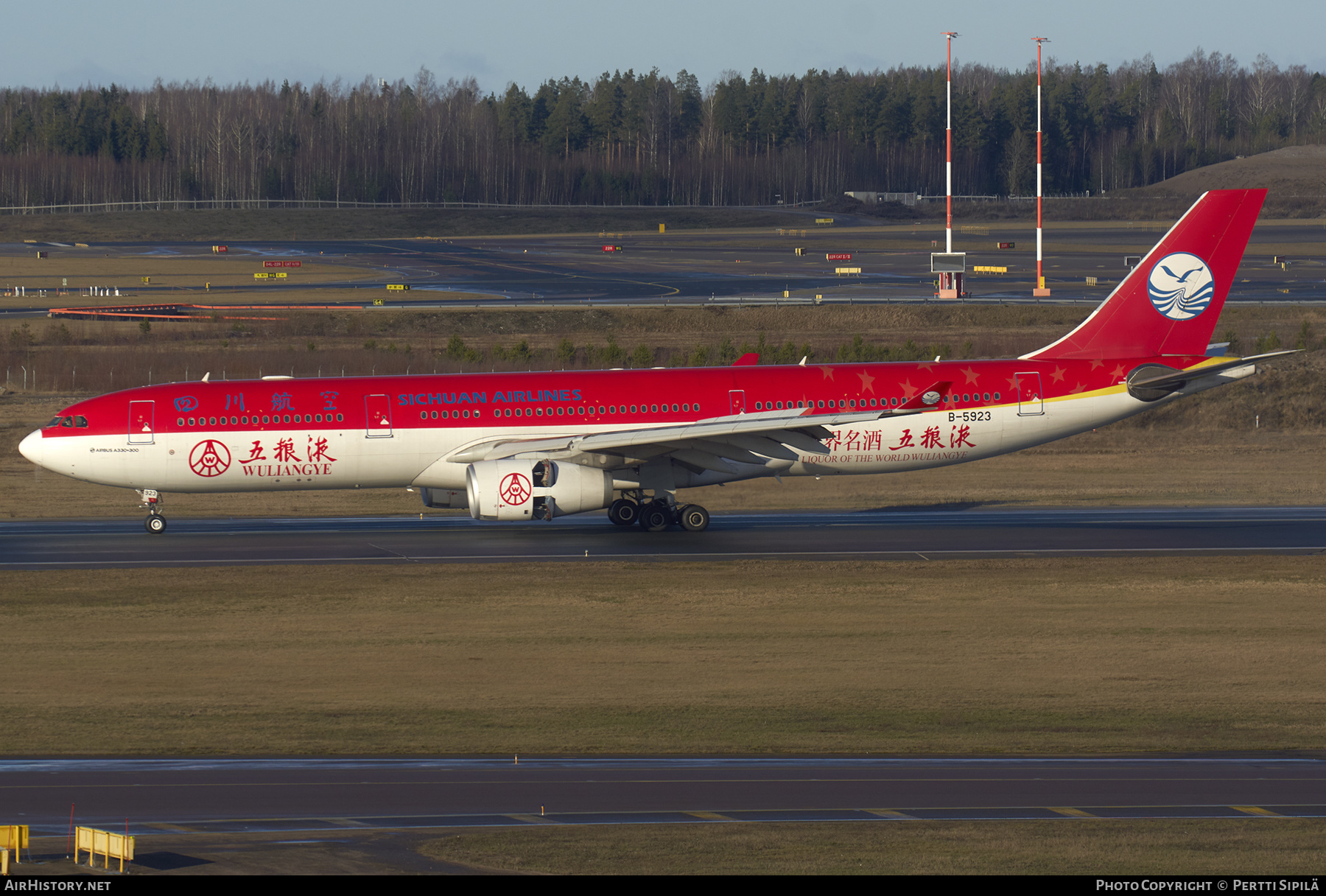 Aircraft Photo of B-5923 | Airbus A330-343 | Sichuan Airlines | AirHistory.net #210722