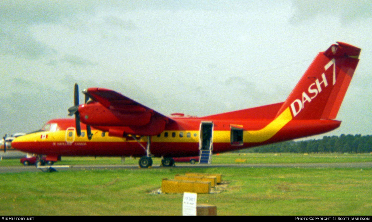 Aircraft Photo of C-GNBX | De Havilland Canada DHC-7-100 Dash 7 | De Havilland Canada | AirHistory.net #210725