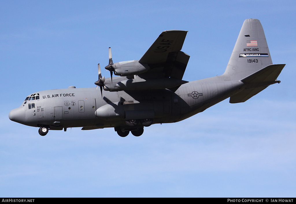 Aircraft Photo of 91-9143 / 19143 | Lockheed C-130H Hercules | USA - Air Force | AirHistory.net #210726