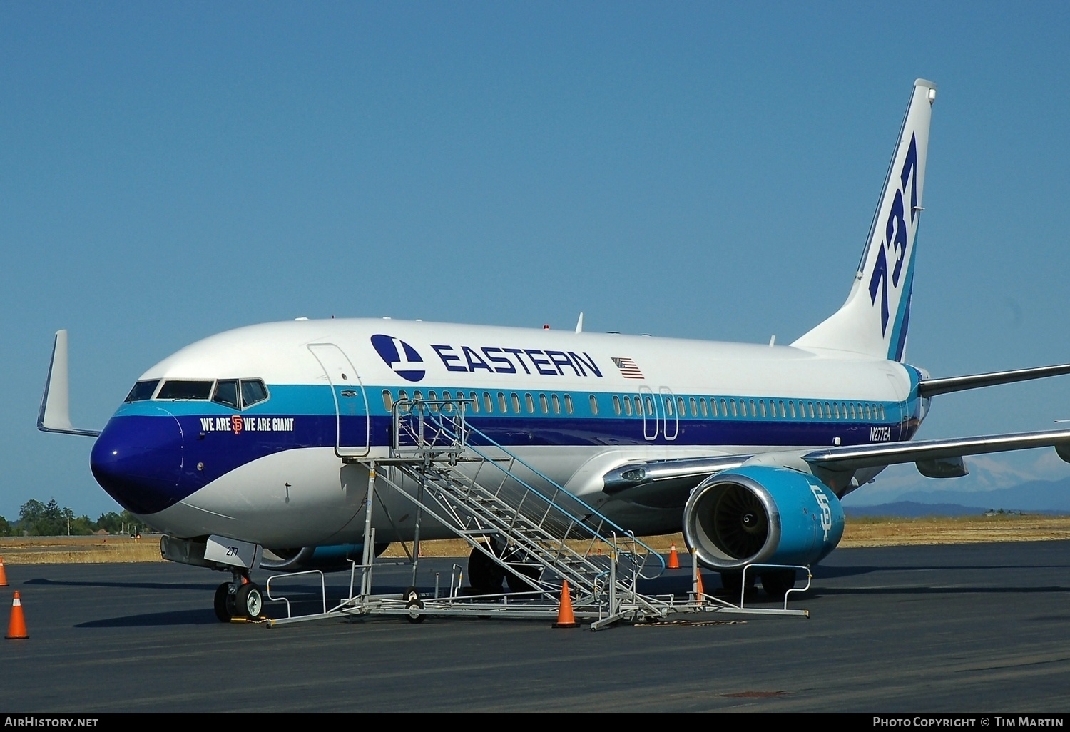 Aircraft Photo of N277EA | Boeing 737-8CX | Eastern Air Lines | AirHistory.net #210734