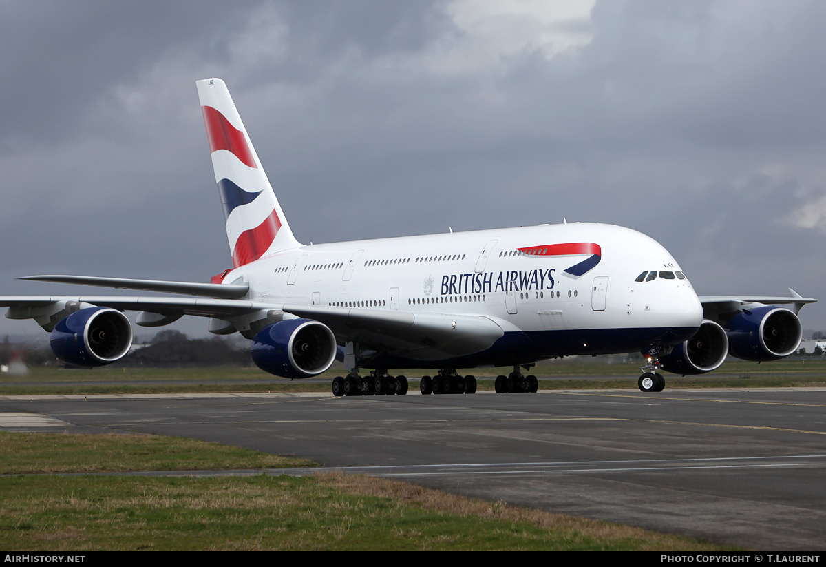 Aircraft Photo of F-WWAS | Airbus A380-841 | British Airways | AirHistory.net #210746