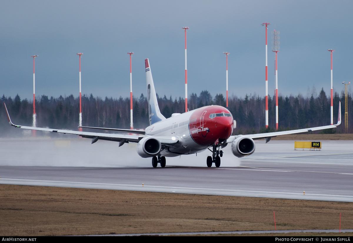 Aircraft Photo of EI-FJZ | Boeing 737-800 | Norwegian | AirHistory.net #210771