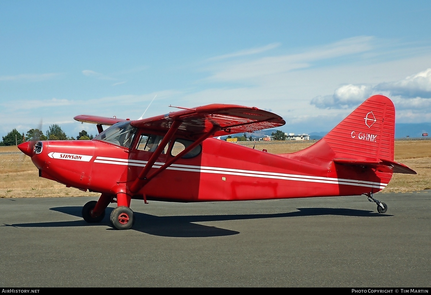 Aircraft Photo of C-GHNK | Stinson 108-3 | AirHistory.net #210807