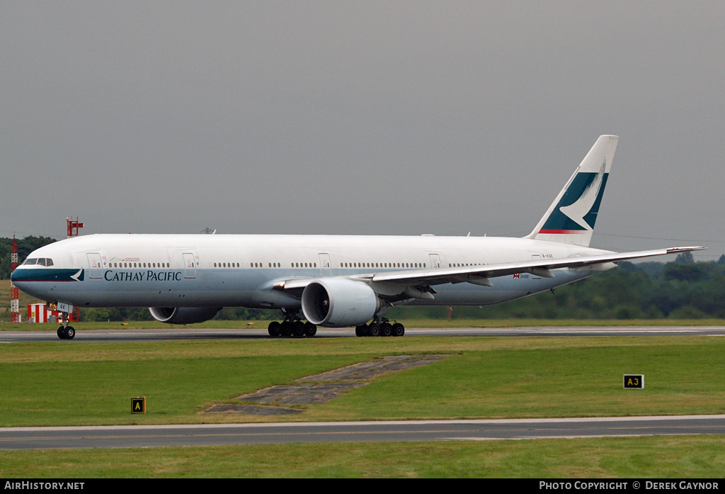 Aircraft Photo of B-KQE | Boeing 777-367/ER | Cathay Pacific Airways | AirHistory.net #210809