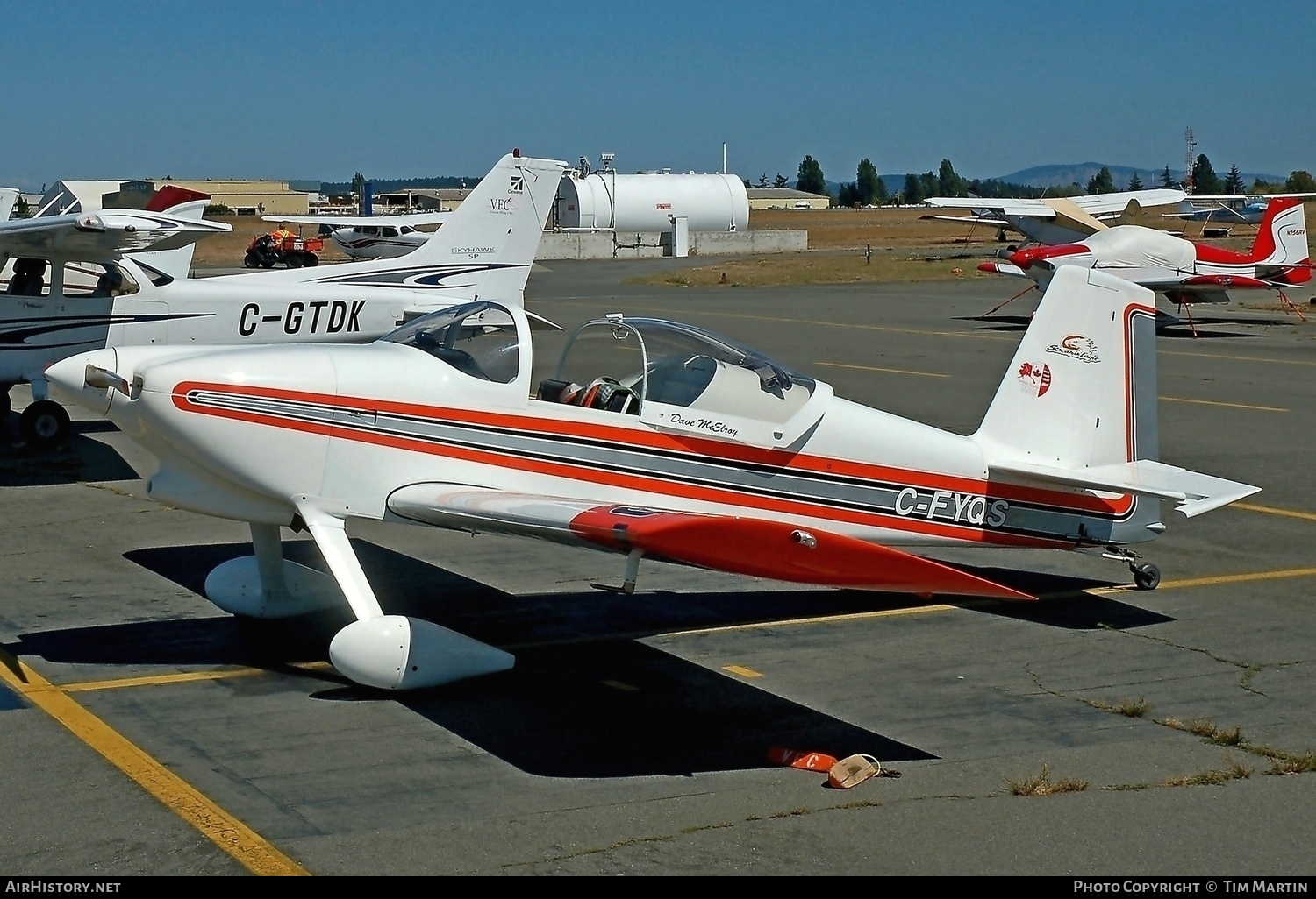Aircraft Photo of C-FYQS | Van's RV-6 | AirHistory.net #210813