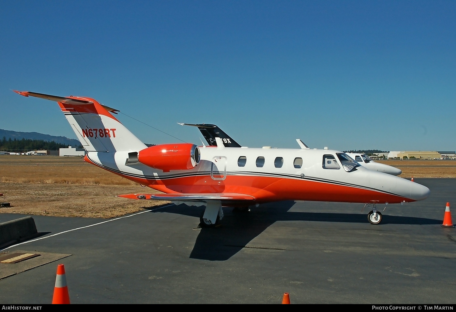 Aircraft Photo of N678RT | Cessna 525 CitationJet | AirHistory.net #210818