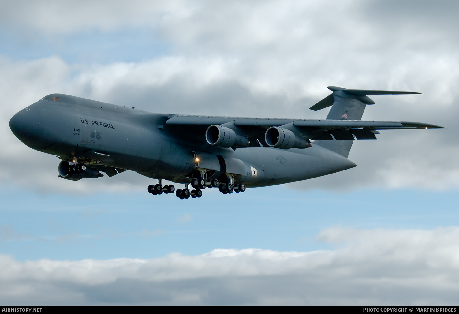 Aircraft Photo of 86-0021 / 60021 | Lockheed C-5B Galaxy (L-500) | USA - Air Force | AirHistory.net #210825