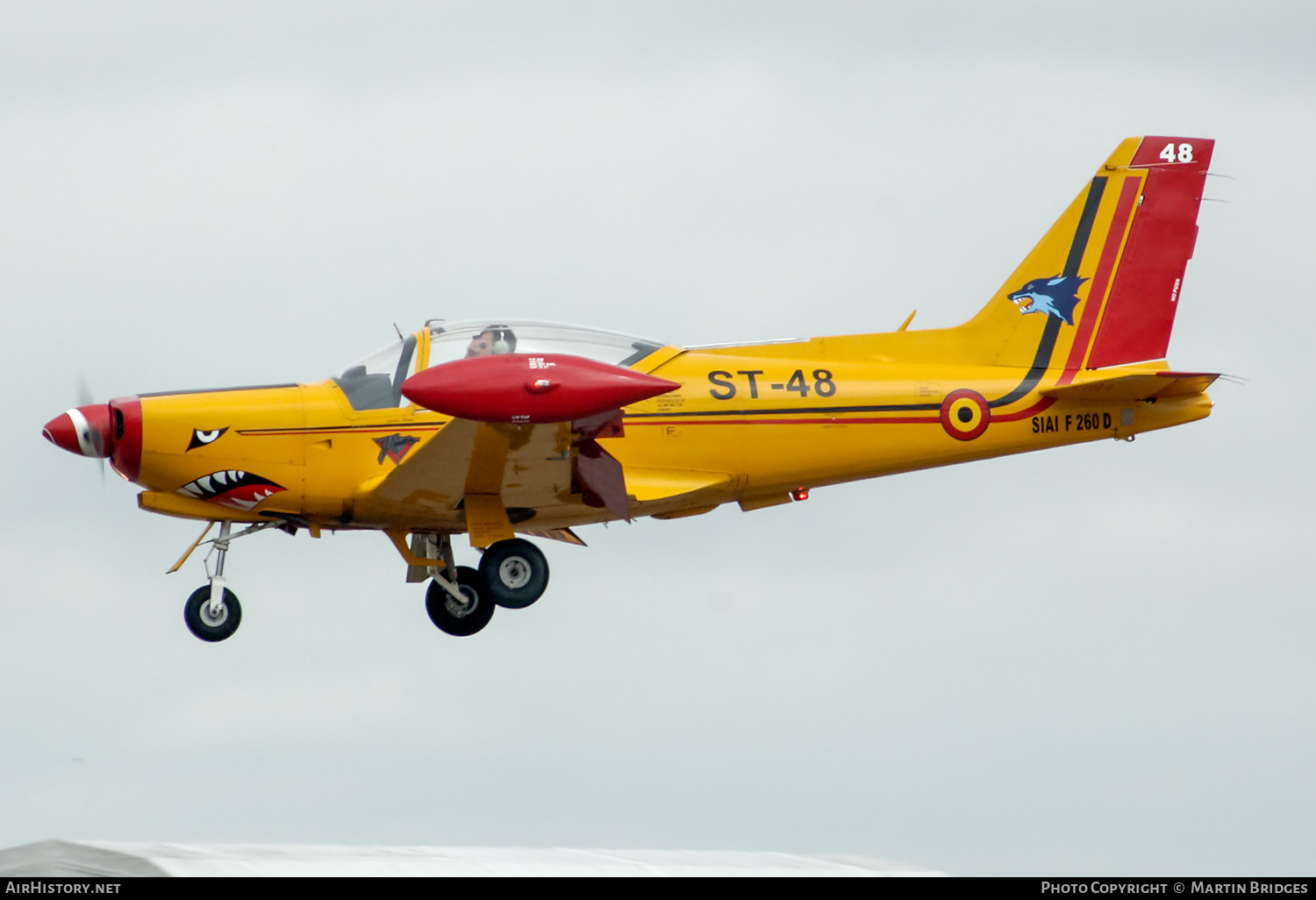 Aircraft Photo of ST-48 | SIAI-Marchetti SF-260D | Belgium - Air Force | AirHistory.net #210840