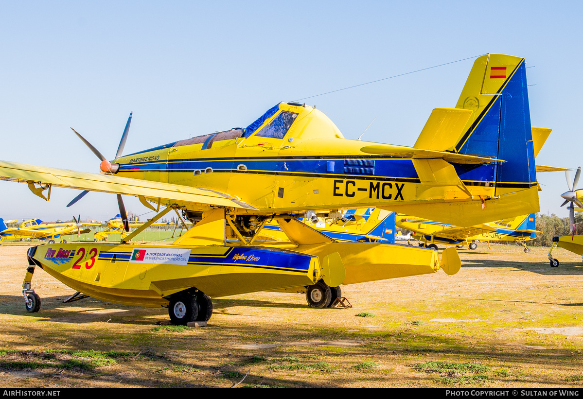 Aircraft Photo of EC-MCX | Air Tractor AT-802F Fire Boss (AT-802A) | Martínez Ridao Aviación | AirHistory.net #210846