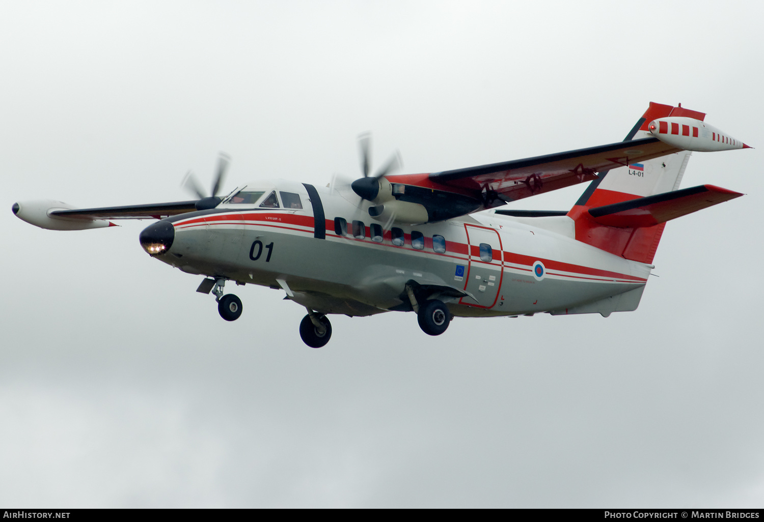 Aircraft Photo of L4-01 | Let L-410UVP-E Turbolet | Slovenia - Air Force | AirHistory.net #210851