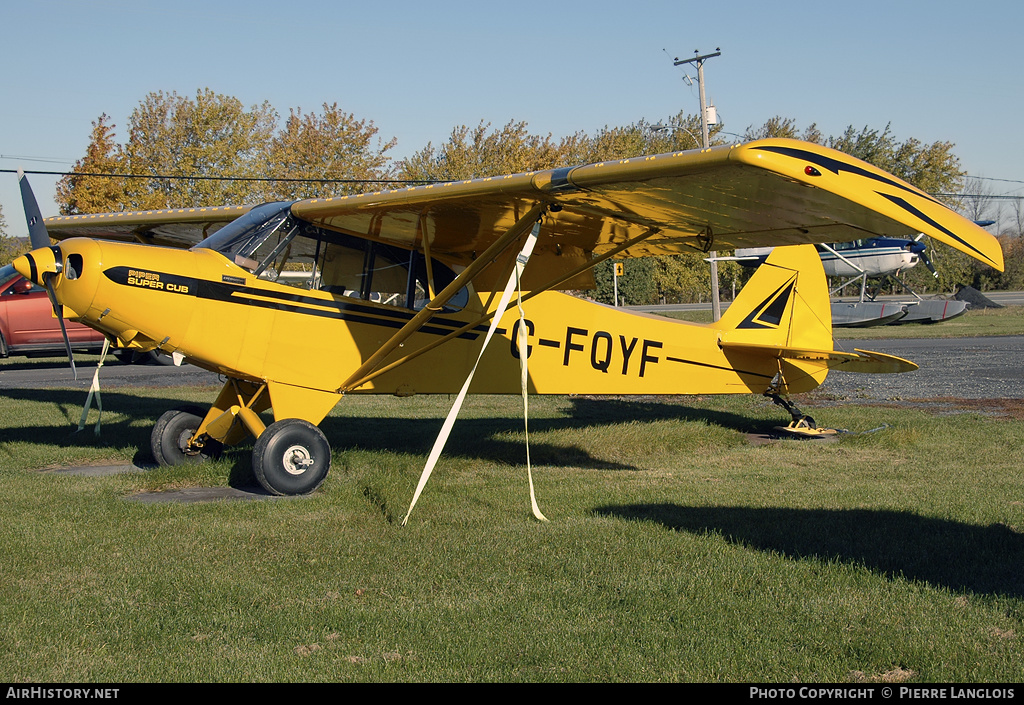Aircraft Photo of C-FQYF | Piper PA-18S-150 Super Cub | AirHistory.net #210853