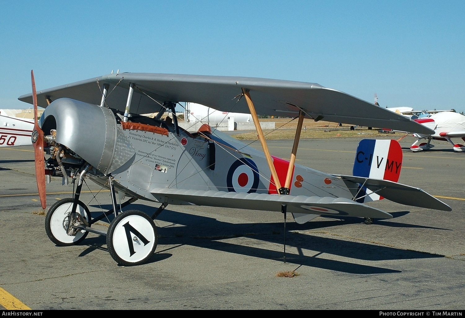 Aircraft Photo of C-IVMY | Nieuport 11 (replica) | UK - Air Force | AirHistory.net #210856