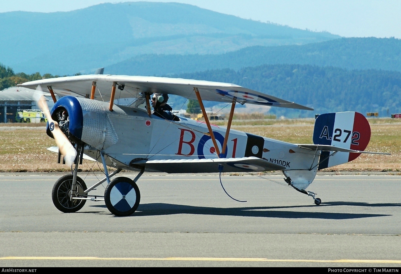 Aircraft Photo of N110DK / A.272 | Nieuport 11 (replica) | UK - Air Force | AirHistory.net #210880