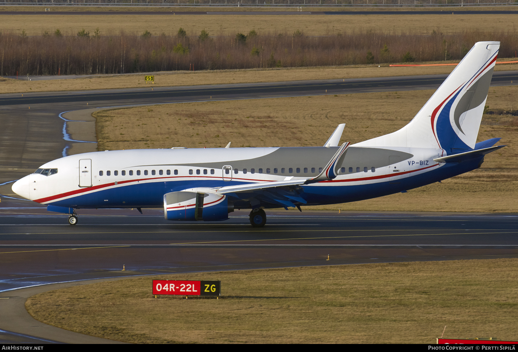 Aircraft Photo of VP-BIZ | Boeing 737-7AU BBJ | AirHistory.net #210908
