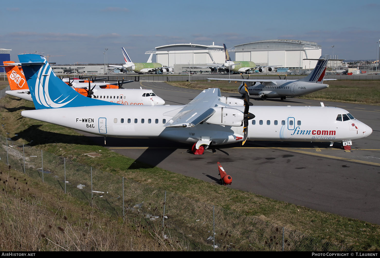 Aircraft Photo of F-WWEN | ATR ATR-72-500 (ATR-72-212A) | Finncomm Airlines | AirHistory.net #210926