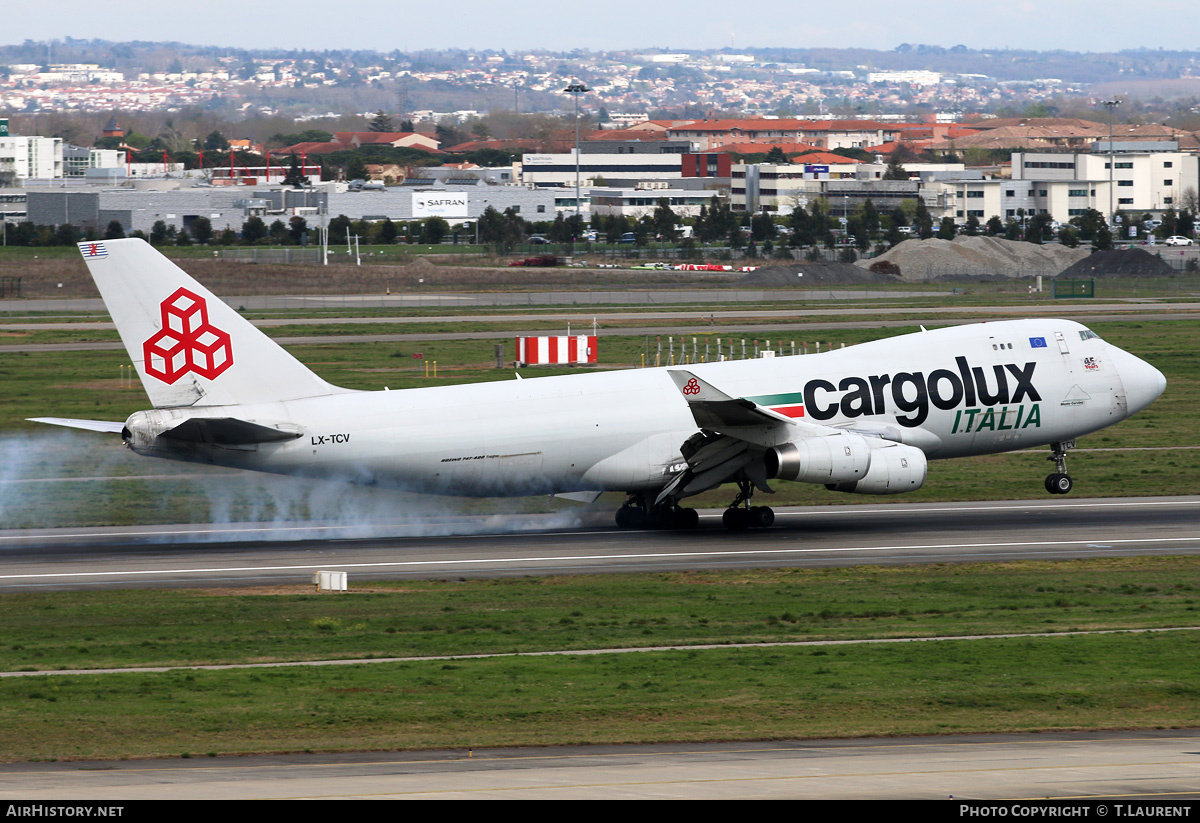 Aircraft Photo of LX-TCV | Boeing 747-4R7F/SCD | Cargolux Italia | AirHistory.net #210929