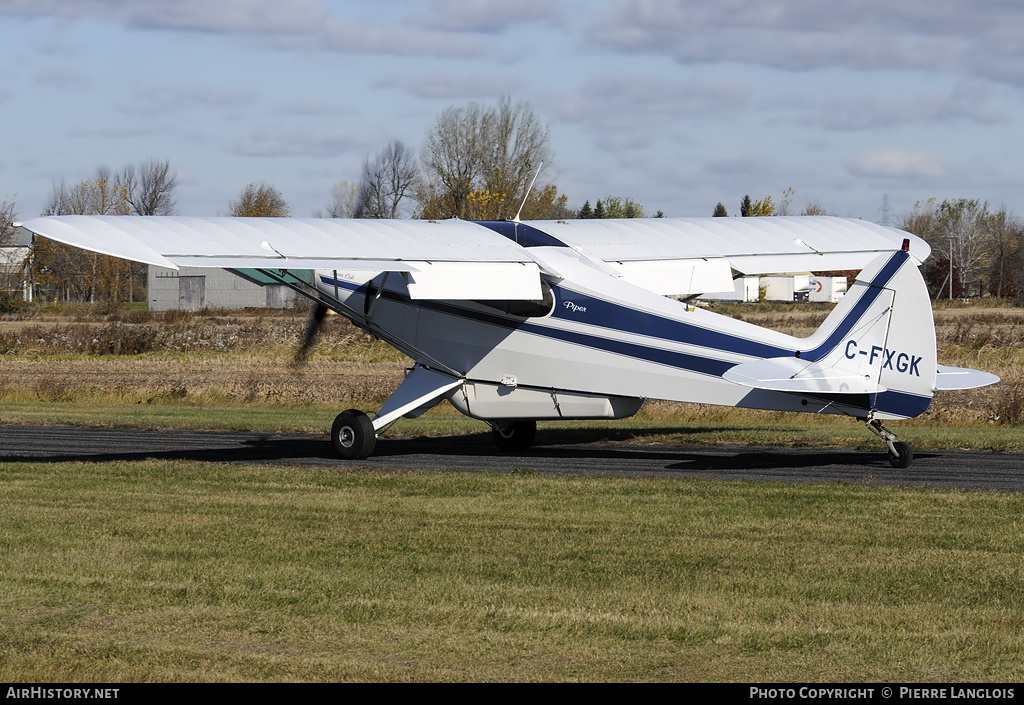 Aircraft Photo of C-FXGK | Piper PA-18-150 Super Cub | AirHistory.net #210937