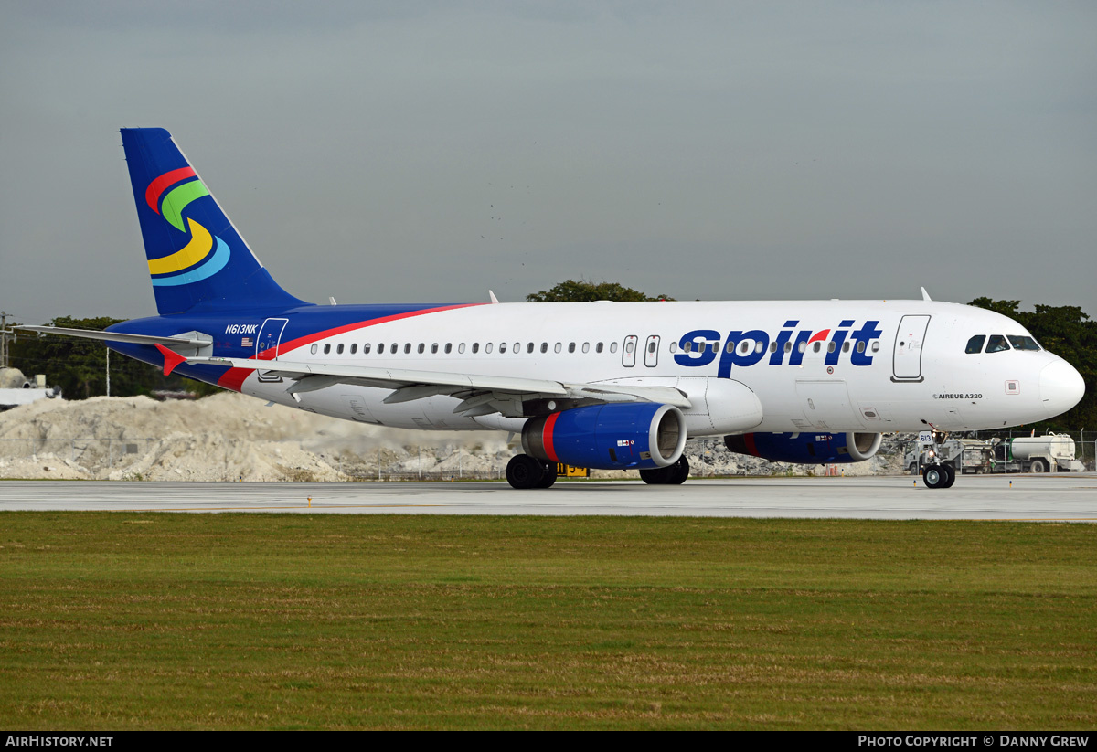 Aircraft Photo of N613NK | Airbus A320-232 | Spirit Airlines | AirHistory.net #210947