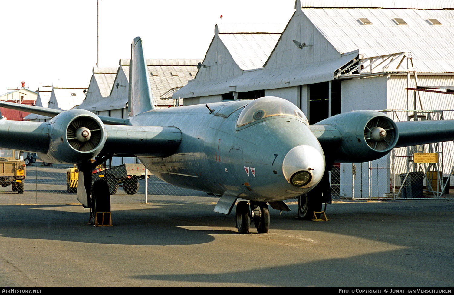 Aircraft Photo of 457 | English Electric Canberra B2 | South Africa - Air Force | AirHistory.net #210953
