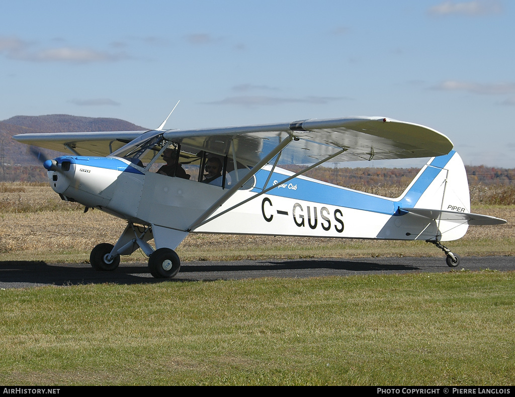 Aircraft Photo of C-GUSS | Piper PA-18 Super Cub | AirHistory.net #210976