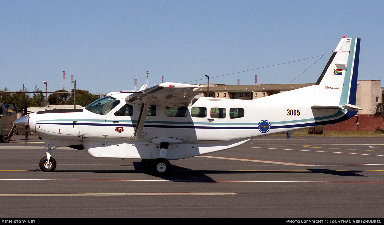Aircraft Photo of 3005 | Cessna 208 Caravan I | South Africa - Air Force | AirHistory.net #210981