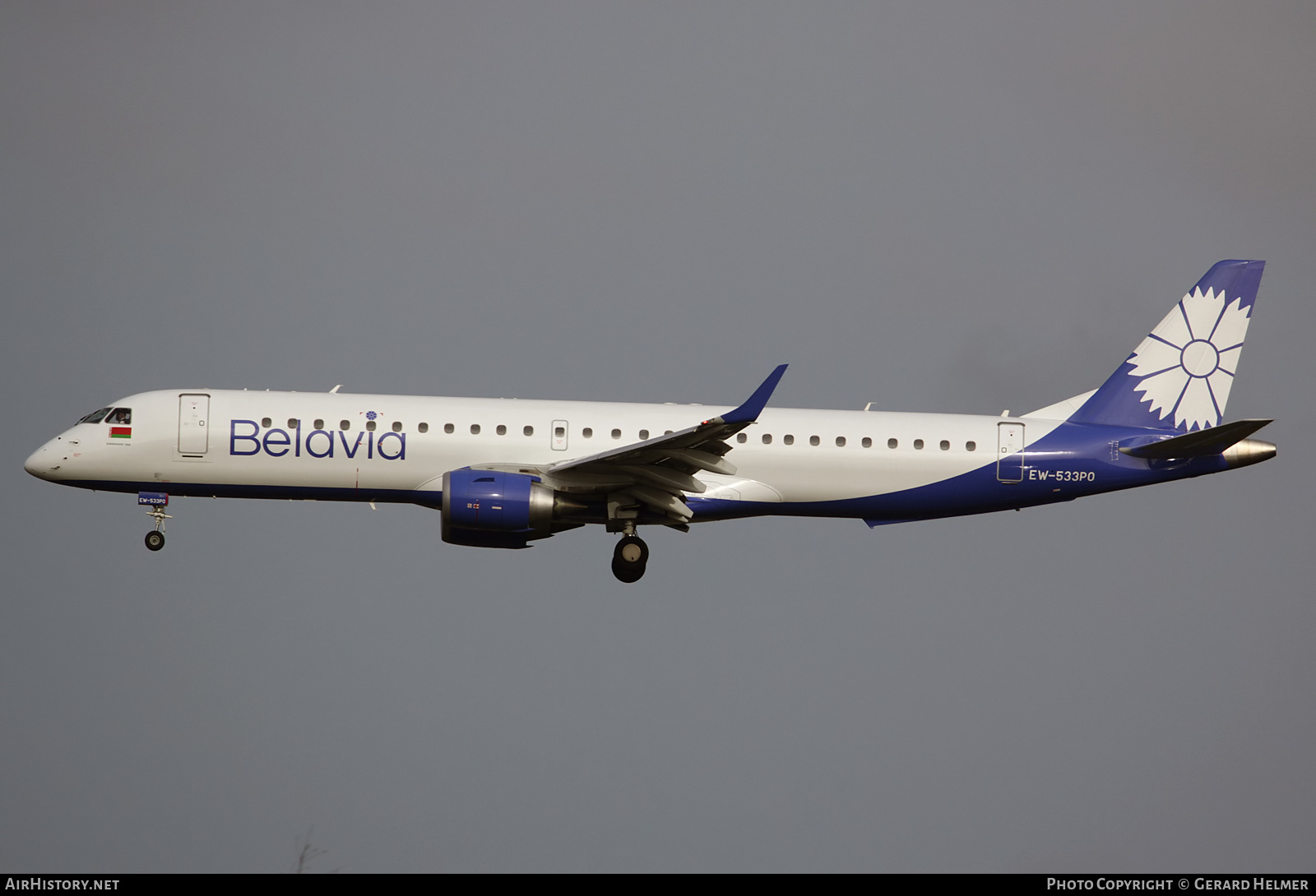 Aircraft Photo of EW-533PO | Embraer 195LR (ERJ-190-200LR) | Belavia | AirHistory.net #210991