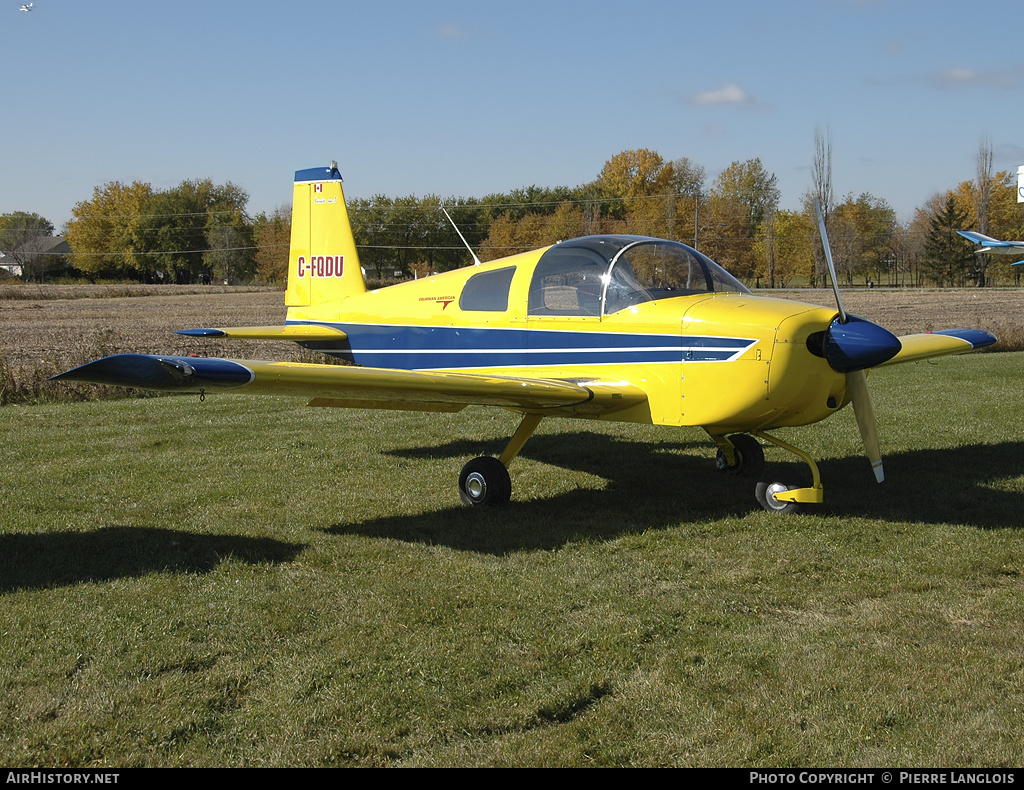 Aircraft Photo of C-FQDU | American AA-1 Yankee | AirHistory.net #210995