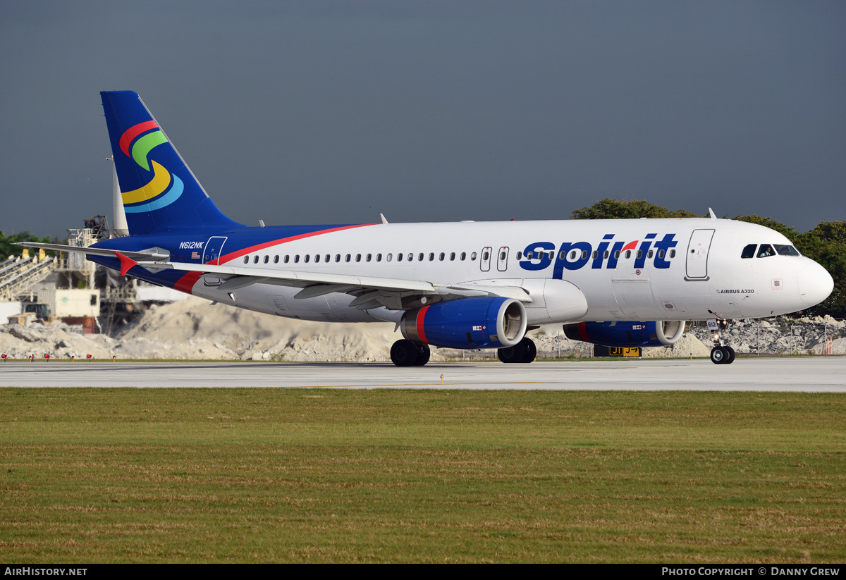 Aircraft Photo of N612NK | Airbus A320-232 | Spirit Airlines | AirHistory.net #210999