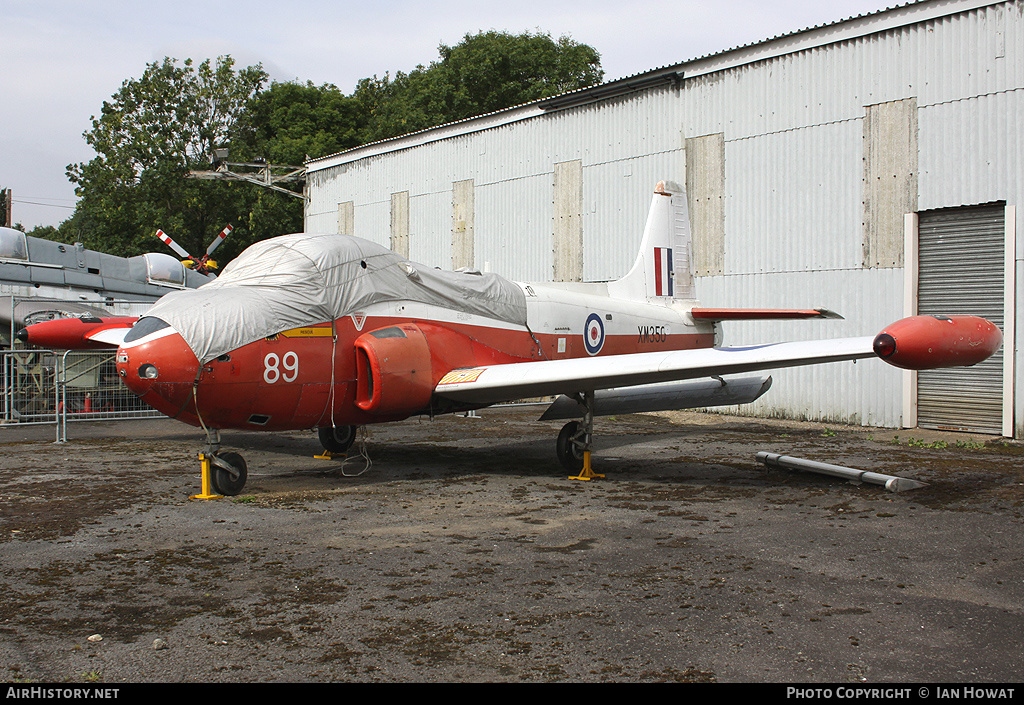 Aircraft Photo of XM350 | Hunting P.84 Jet Provost T3A | UK - Air Force | AirHistory.net #211008