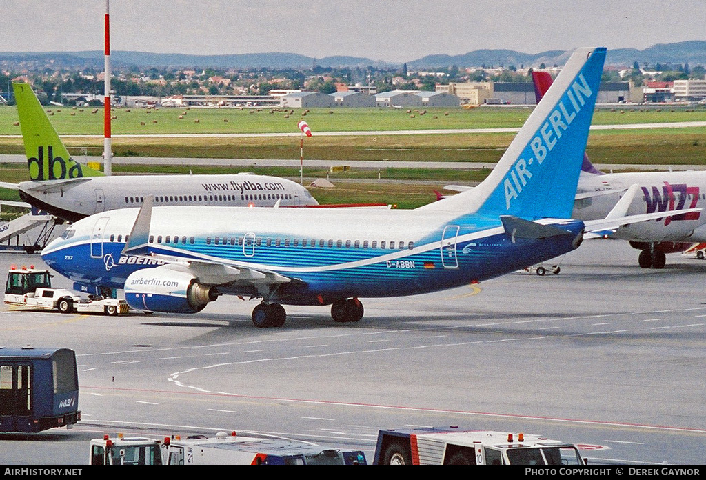 Aircraft Photo of D-ABBN | Boeing 737-76Q | Air Berlin | AirHistory.net #211029
