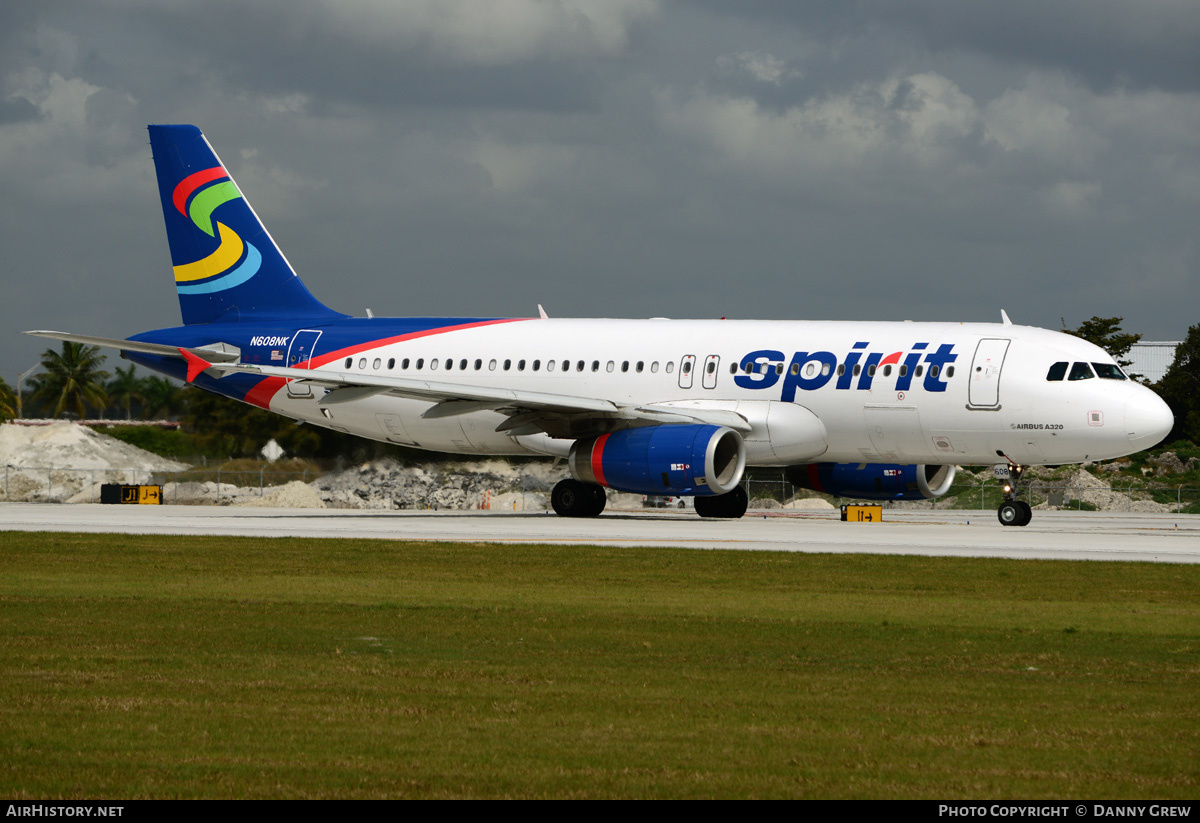 Aircraft Photo of N608NK | Airbus A320-232 | Spirit Airlines | AirHistory.net #211061