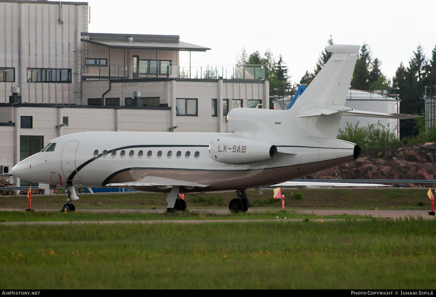 Aircraft Photo of LX-SAB | Dassault Falcon 900DX | AirHistory.net #211064