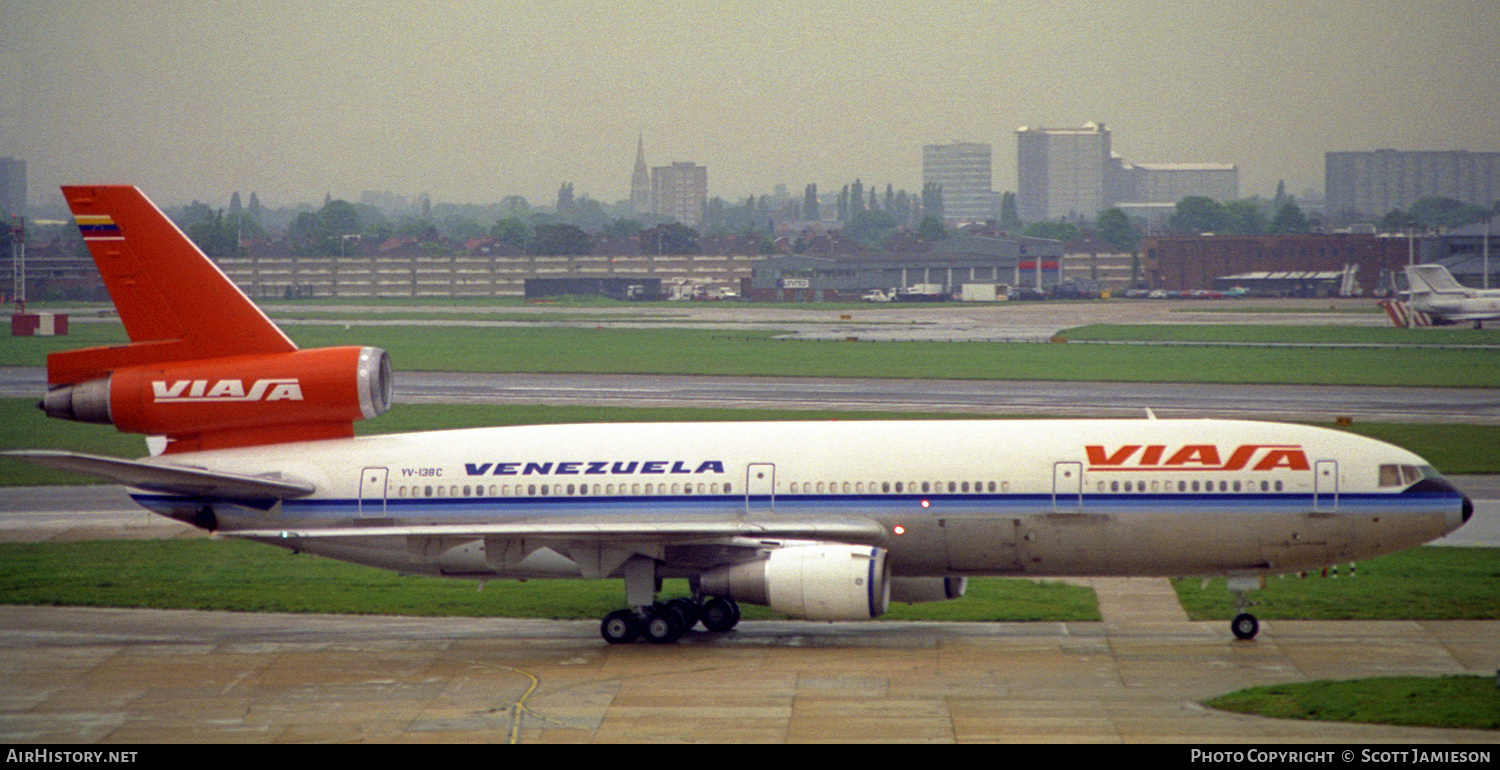 Aircraft Photo of YV-138C | McDonnell Douglas DC-10-30 | Viasa | AirHistory.net #211068