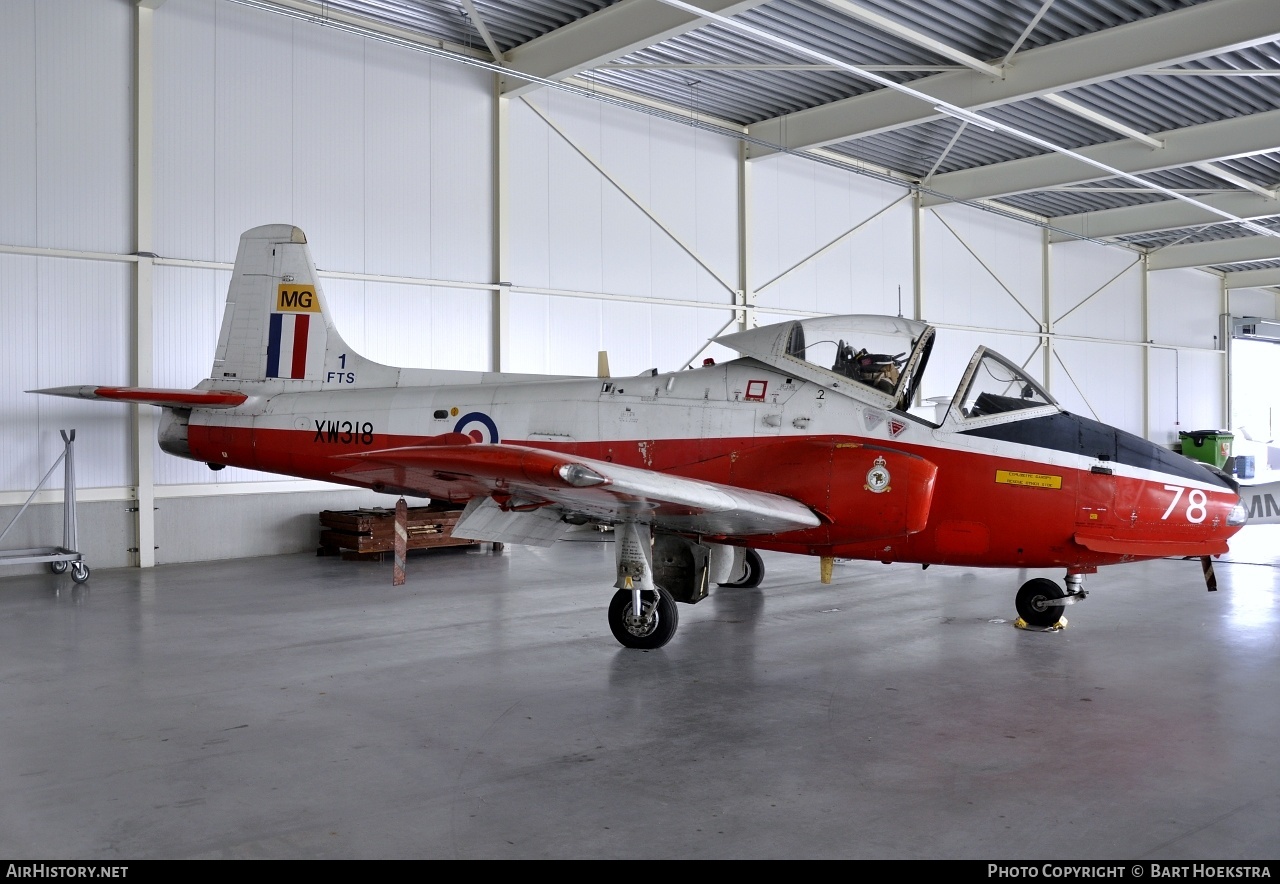 Aircraft Photo of XW318 | BAC 84 Jet Provost T5A | UK - Air Force | AirHistory.net #211069