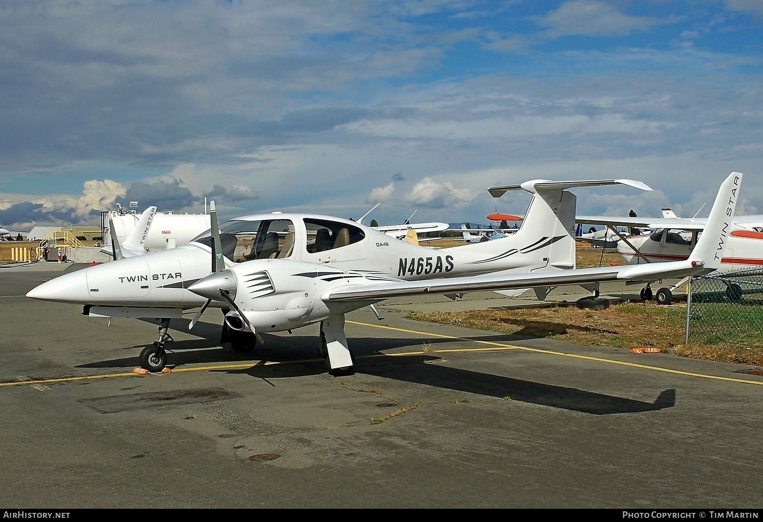 Aircraft Photo of N465AS | Diamond DA42 Twin Star | AirHistory.net #211073
