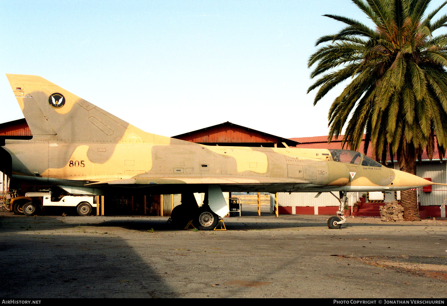 Aircraft Photo of 805 | Dassault Mirage IIICZ | South Africa - Air Force | AirHistory.net #211092