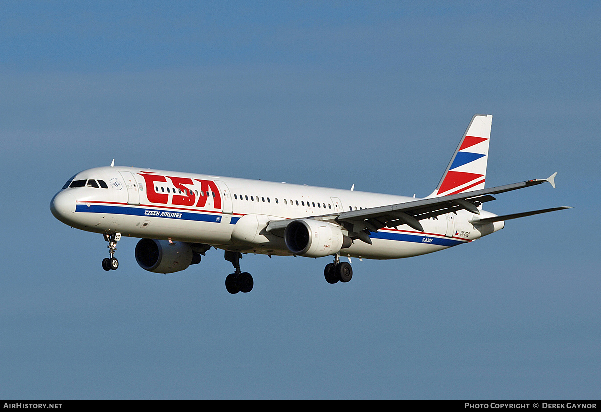 Aircraft Photo of OK-CEC | Airbus A321-211 | ČSA - Czech Airlines | AirHistory.net #211096