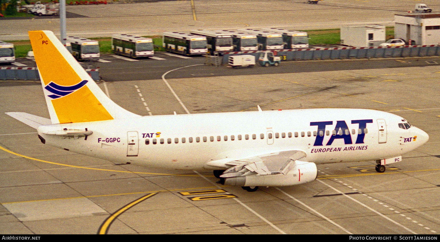 Aircraft Photo of F-GGPC | Boeing 737-204C | TAT European Airlines | AirHistory.net #211106