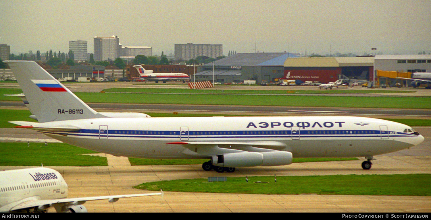 Aircraft Photo of RA-86113 | Ilyushin Il-86 | Aeroflot | AirHistory.net #211121