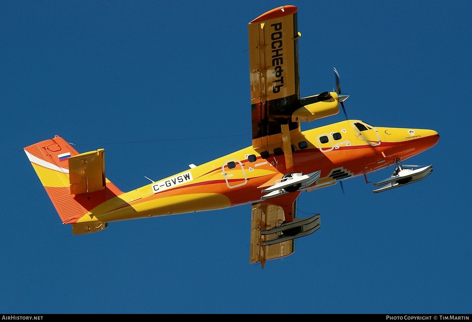 Aircraft Photo of C-GVSW | Viking DHC-6-400 Twin Otter | Rosneft Oil | AirHistory.net #211122