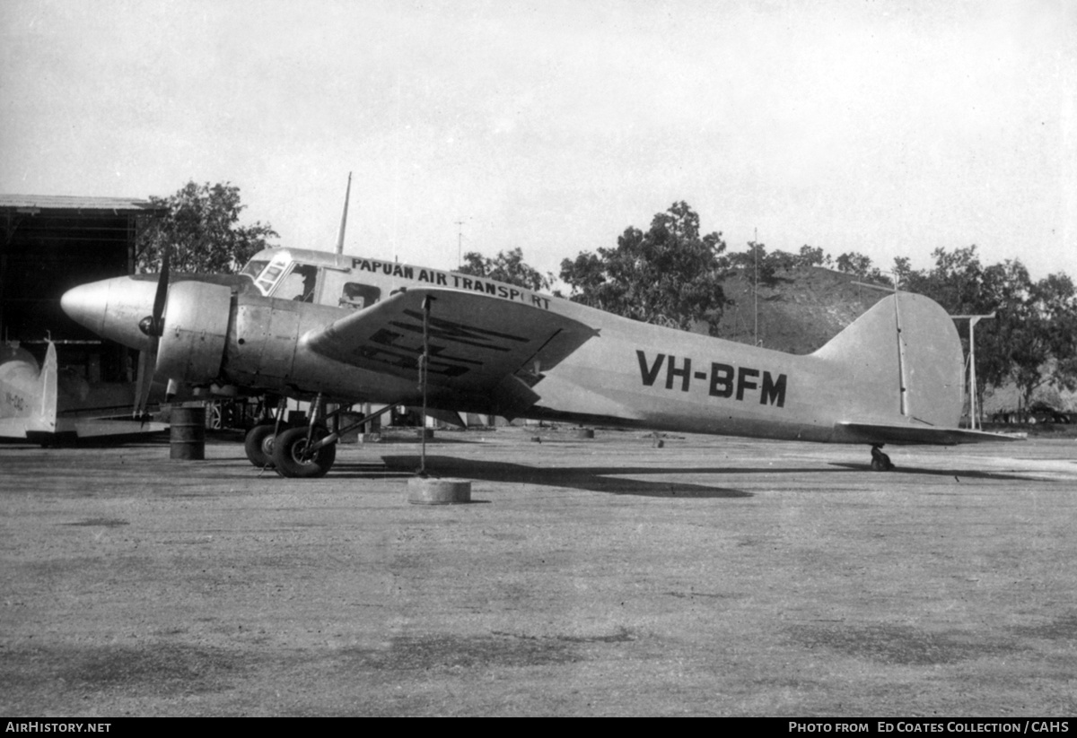 Aircraft Photo of VH-BFM | Avro 652A Anson I | Papuan Air Transport | AirHistory.net #211127