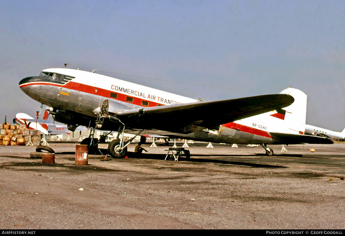 Aircraft Photo of RP-C647 | Douglas C-47A Skytrain | Commercial Air Transport | AirHistory.net #211136