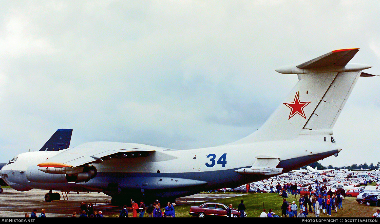 Aircraft Photo of 34 blue | Ilyushin Il-78M | Russia - Air Force | AirHistory.net #211159