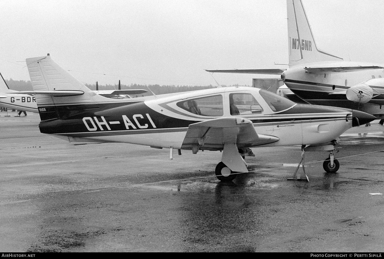 Aircraft Photo of OH-ACI | Rockwell Commander 112A | AirHistory.net #211178