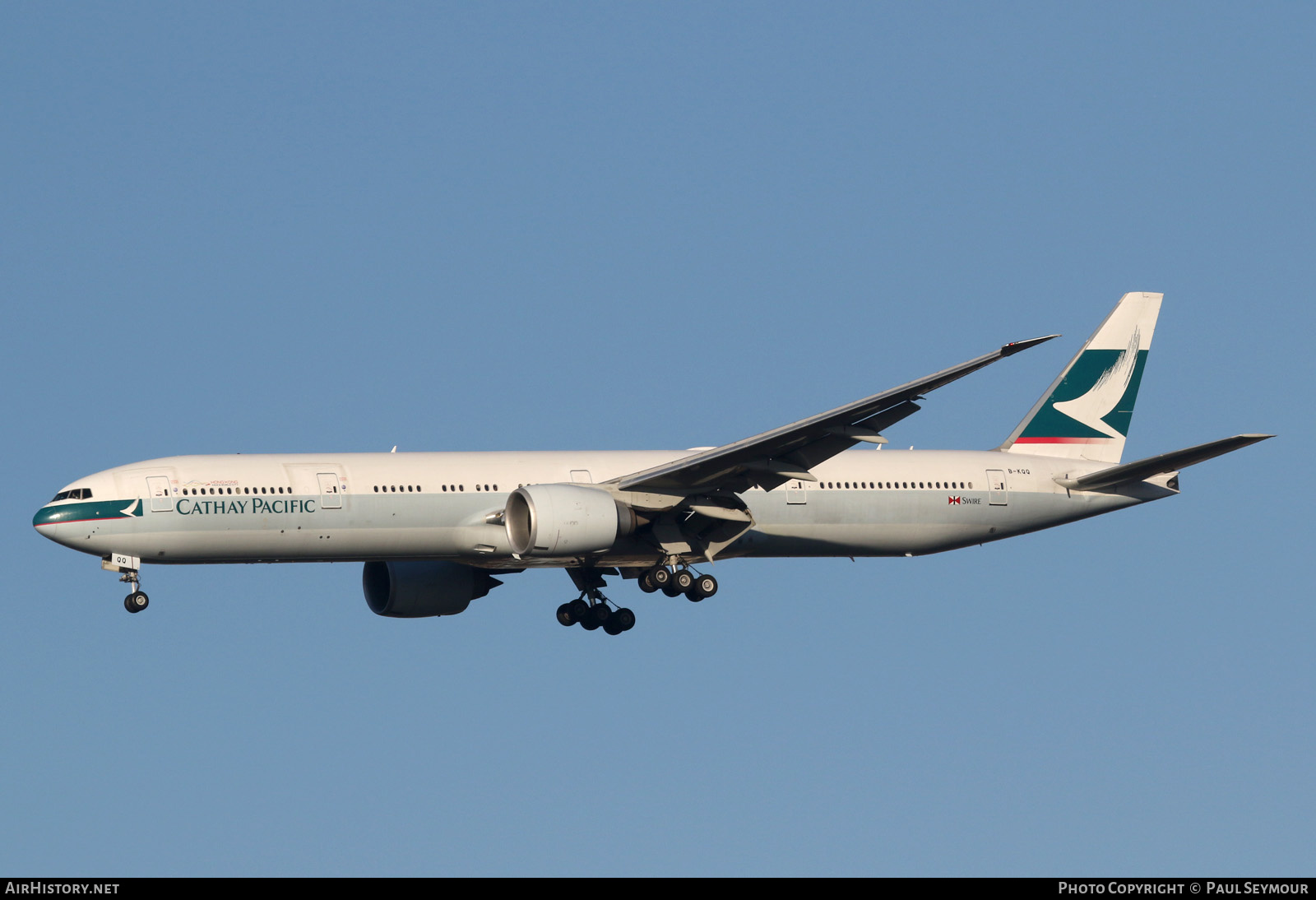 Aircraft Photo of B-KQQ | Boeing 777-367/ER | Cathay Pacific Airways | AirHistory.net #211185