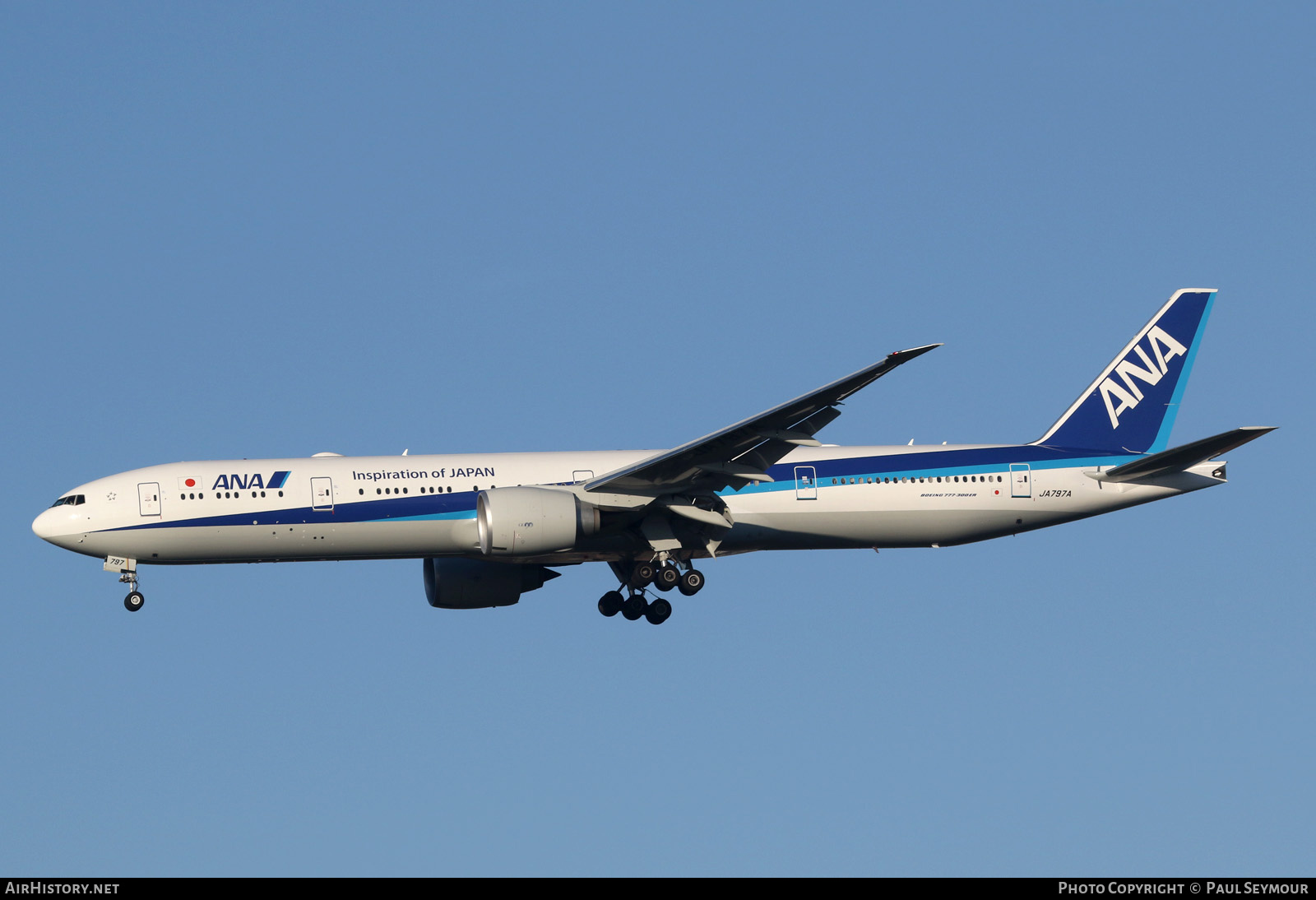 Aircraft Photo of JA797A | Boeing 777-300/ER | All Nippon Airways - ANA | AirHistory.net #211189
